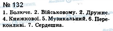 ГДЗ Укр мова 8 класс страница 132