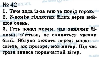 ГДЗ Українська мова 8 клас сторінка 42