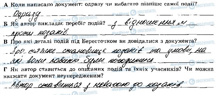 ГДЗ История Украины 8 класс страница 106