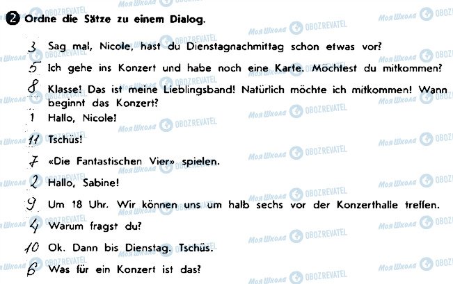 ГДЗ Німецька мова 8 клас сторінка ст23впр2