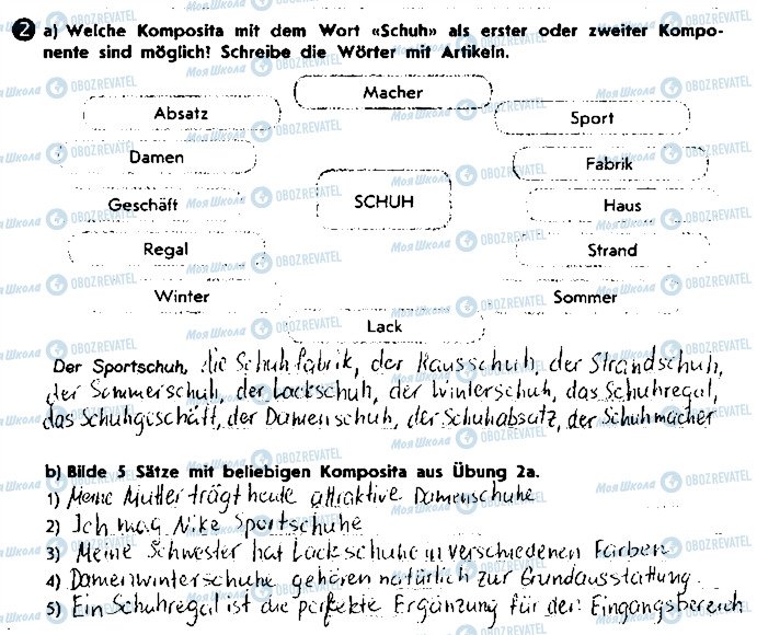 ГДЗ Німецька мова 8 клас сторінка ст34впр2