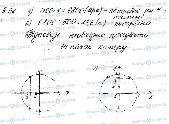 ГДЗ Математика 10 клас сторінка 38