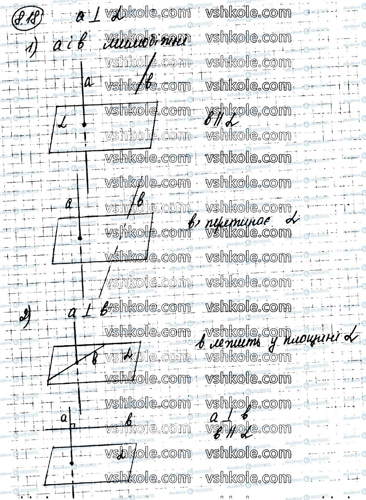 ГДЗ Геометрія 10 клас сторінка 18