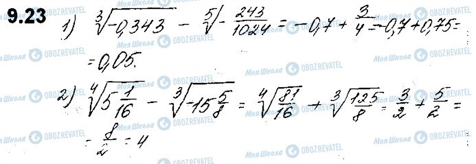 ГДЗ Алгебра 10 класс страница 23