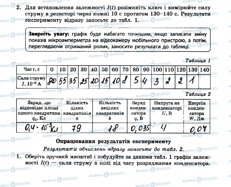 ГДЗ Физика 10 класс страница 1