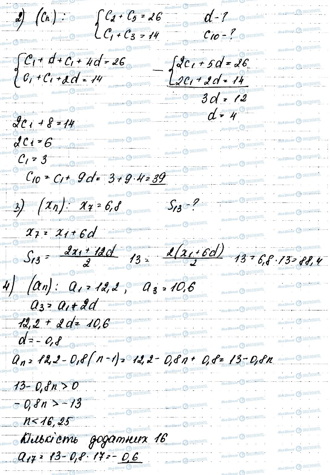 ГДЗ Алгебра 9 класс страница 2