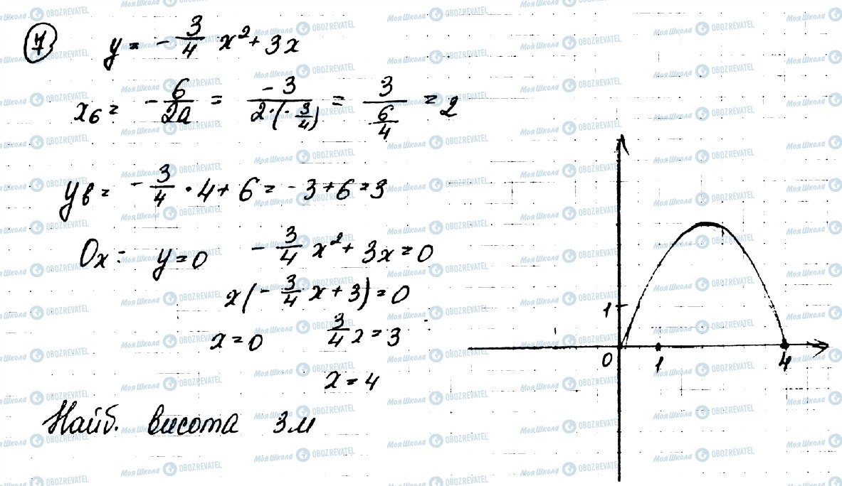 ГДЗ Алгебра 9 клас сторінка 7