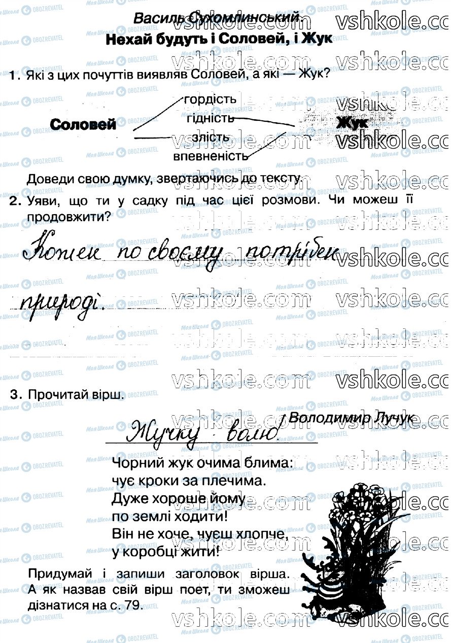 ГДЗ Укр мова 2 класс страница стр60