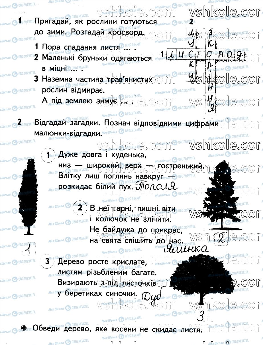 ГДЗ Я досліджую світ 2 клас сторінка стр44