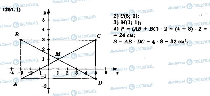 ГДЗ Математика 6 клас сторінка 1261