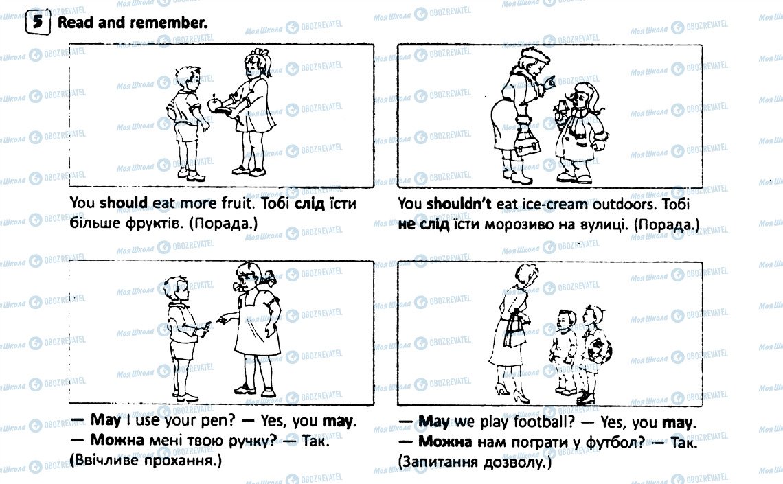 ГДЗ Англійська мова 5 клас сторінка 5