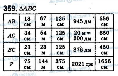 ГДЗ Математика 5 класс страница 359