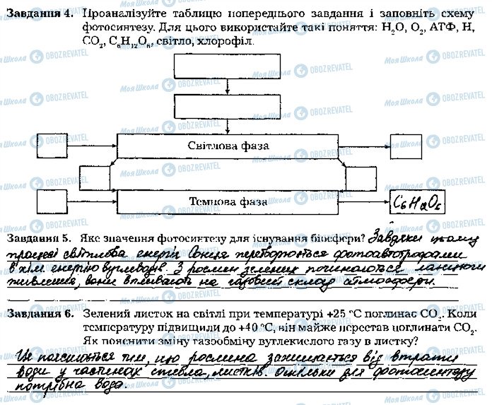 ГДЗ Біологія 9 клас сторінка стр39