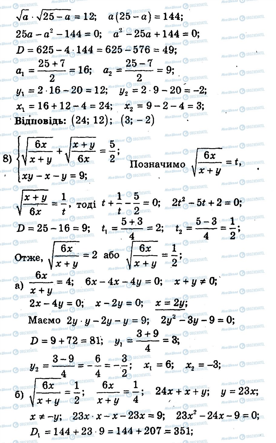 ГДЗ Алгебра 10 класс страница 109