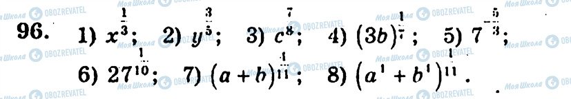 ГДЗ Алгебра 10 класс страница 96