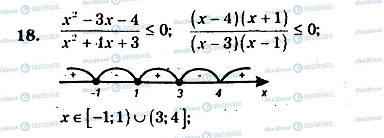 ГДЗ Алгебра 10 класс страница 18