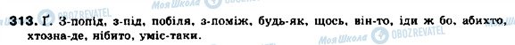 ГДЗ Українська мова 9 клас сторінка 313