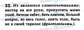 ГДЗ Русский язык 8 класс страница 33