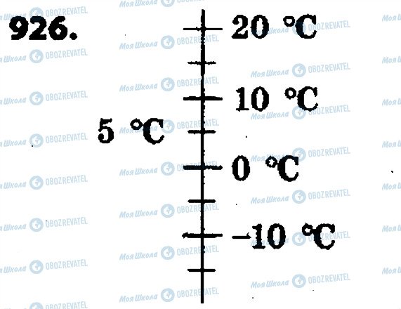 ГДЗ Математика 6 класс страница 926