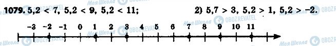 ГДЗ Математика 6 класс страница 1079