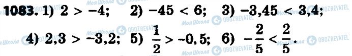 ГДЗ Математика 6 клас сторінка 1083