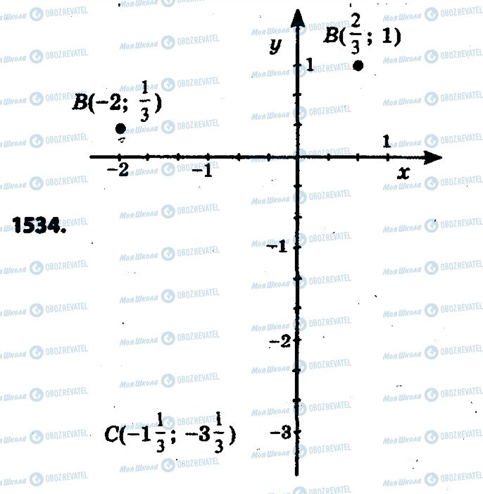 ГДЗ Математика 6 клас сторінка 1534