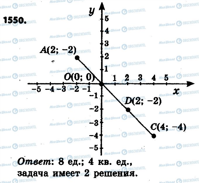 ГДЗ Математика 6 класс страница 1550