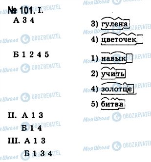 ГДЗ Російська мова 10 клас сторінка 101