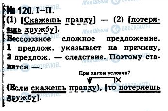 ГДЗ Російська мова 10 клас сторінка 120
