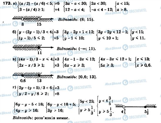 ГДЗ Алгебра 9 класс страница 173