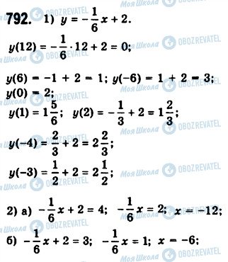 ГДЗ Алгебра 7 класс страница 792