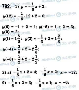 ГДЗ Алгебра 7 клас сторінка 792