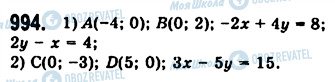 ГДЗ Алгебра 7 класс страница 994