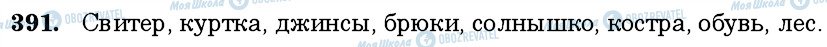 ГДЗ Російська мова 6 клас сторінка 391