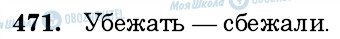 ГДЗ Російська мова 6 клас сторінка 471