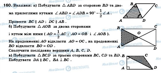 ГДЗ Геометрия 8 класс страница 160