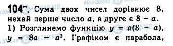 ГДЗ Алгебра 10 клас сторінка 104