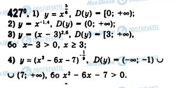 ГДЗ Алгебра 10 класс страница 427