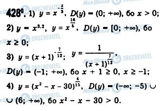 ГДЗ Алгебра 10 класс страница 428
