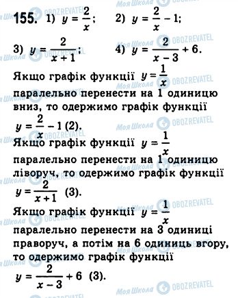 ГДЗ Алгебра 10 класс страница 155