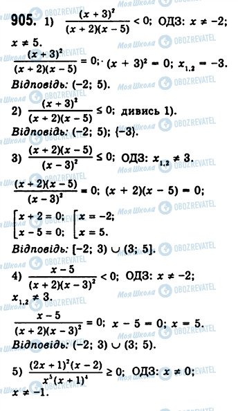 ГДЗ Алгебра 10 класс страница 905
