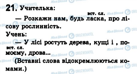 ГДЗ Українська мова 8 клас сторінка 21