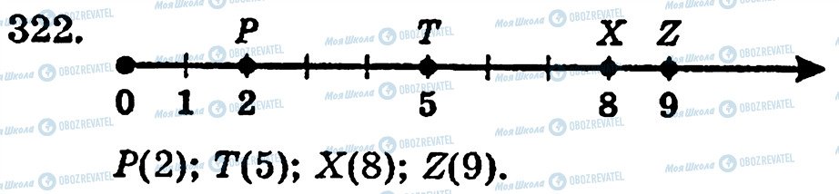 ГДЗ Математика 5 клас сторінка 322