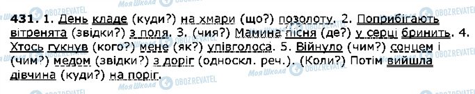 ГДЗ Українська література 2 клас сторінка 431