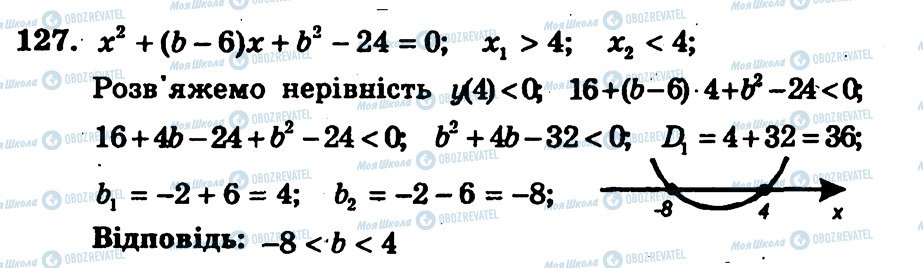 ГДЗ Алгебра 9 класс страница 127