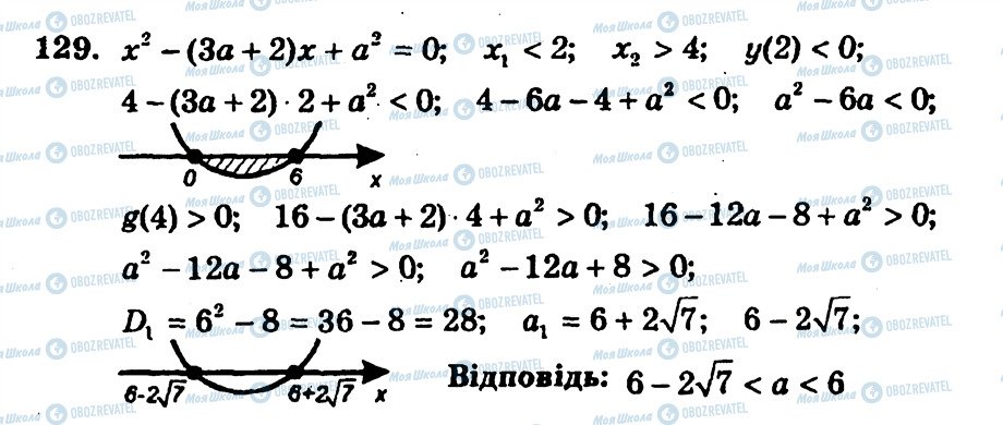 ГДЗ Алгебра 9 класс страница 129