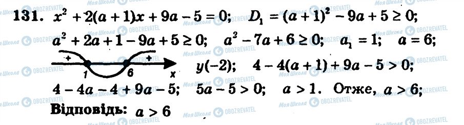 ГДЗ Алгебра 9 класс страница 131