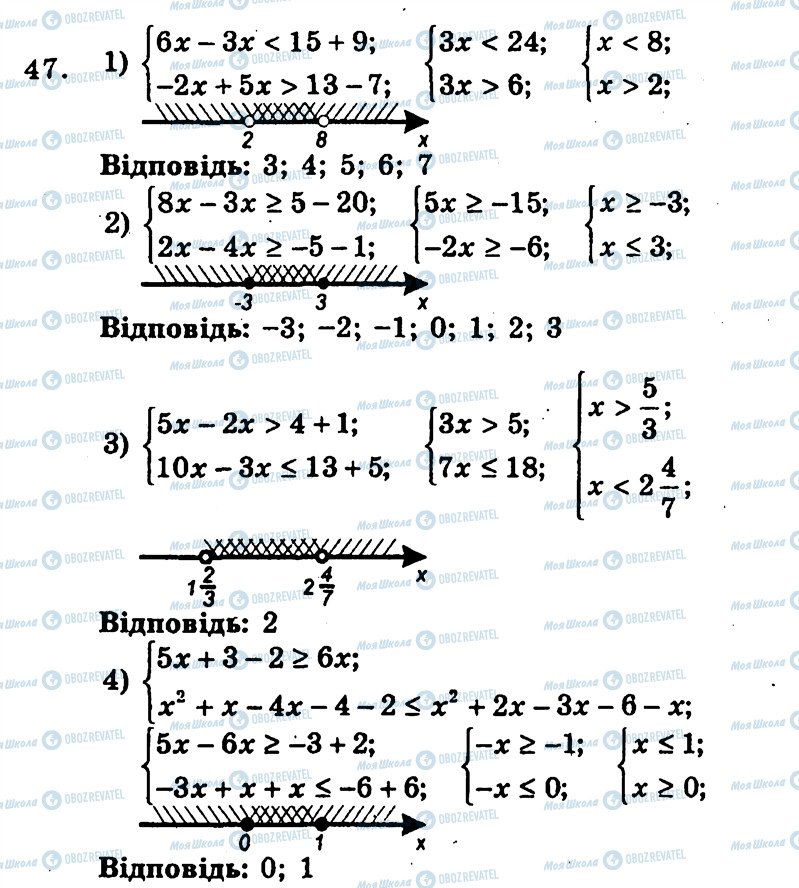 ГДЗ Алгебра 9 клас сторінка 47