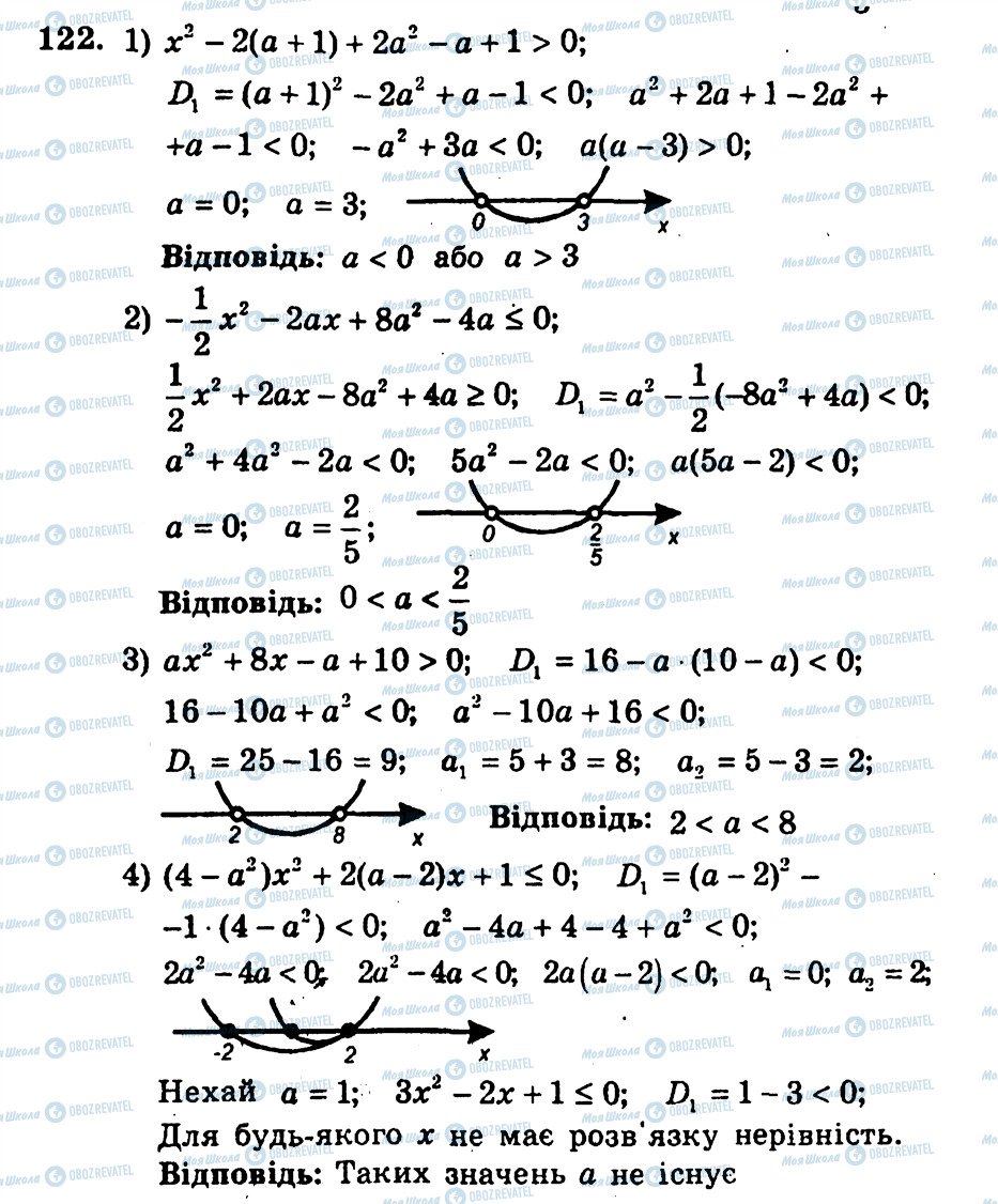 ГДЗ Алгебра 9 класс страница 122