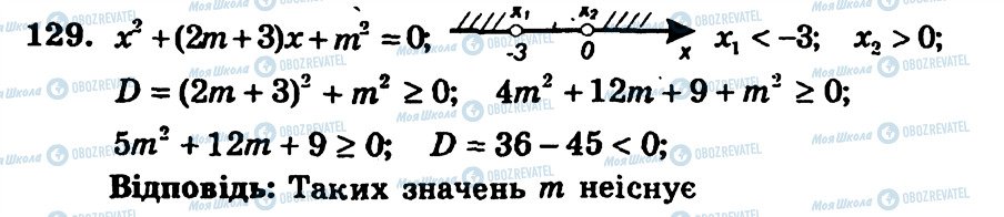 ГДЗ Алгебра 9 класс страница 129